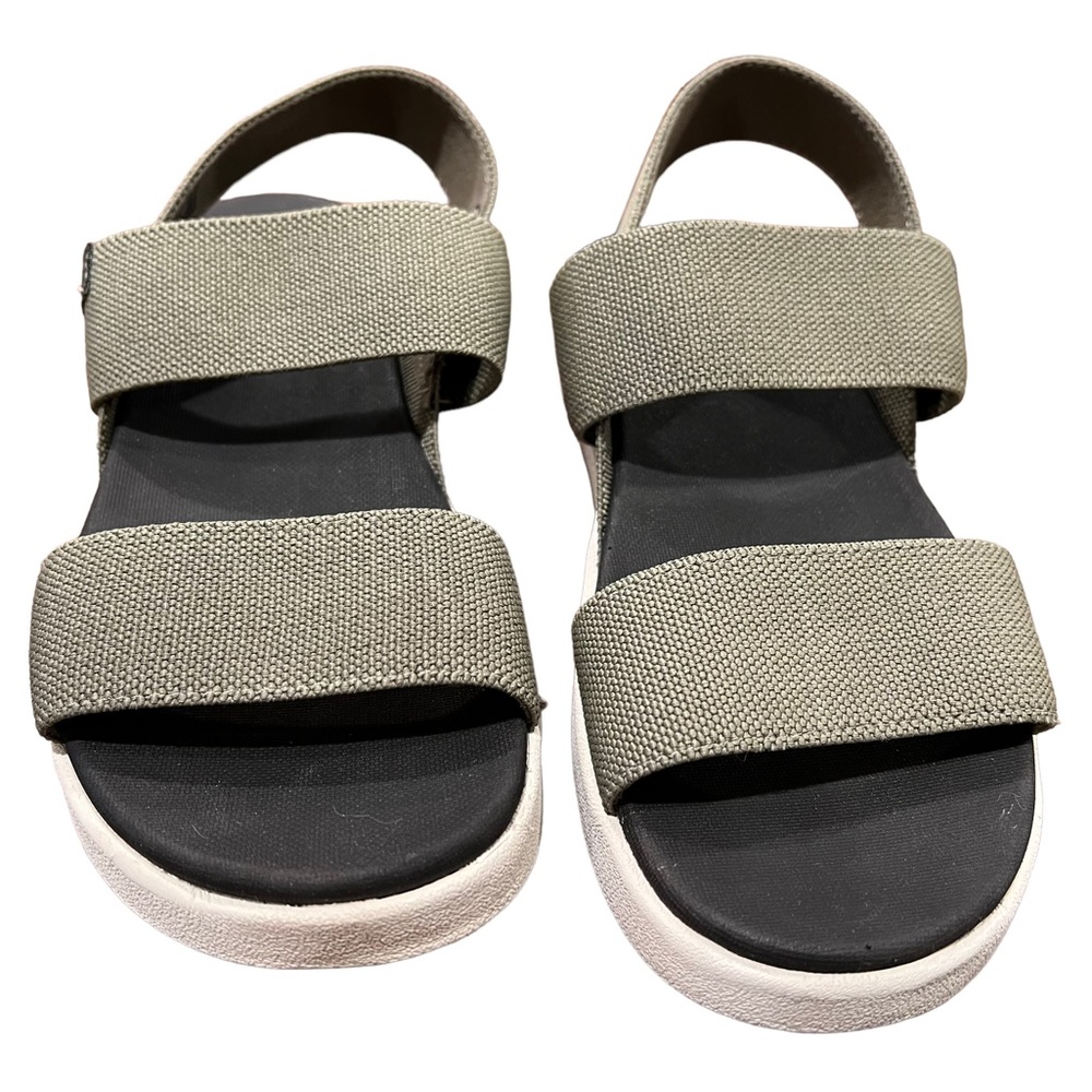 Keen Elle Backstrap Sandal Womens Size 6.5 Keen 1022620 Olive Green EUC!